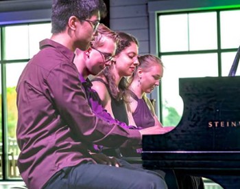 musicians at piano