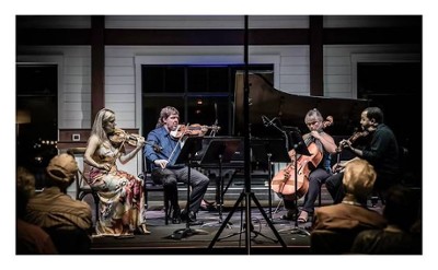 musicians on stage