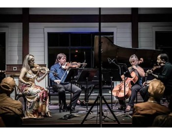 musicians on stage