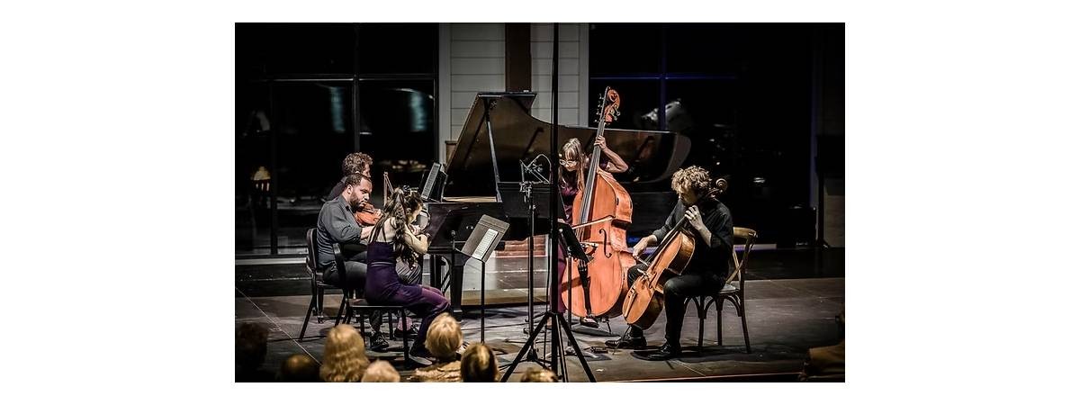 musicians on stage