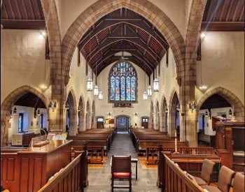 The main window overlooking Madison Avenue