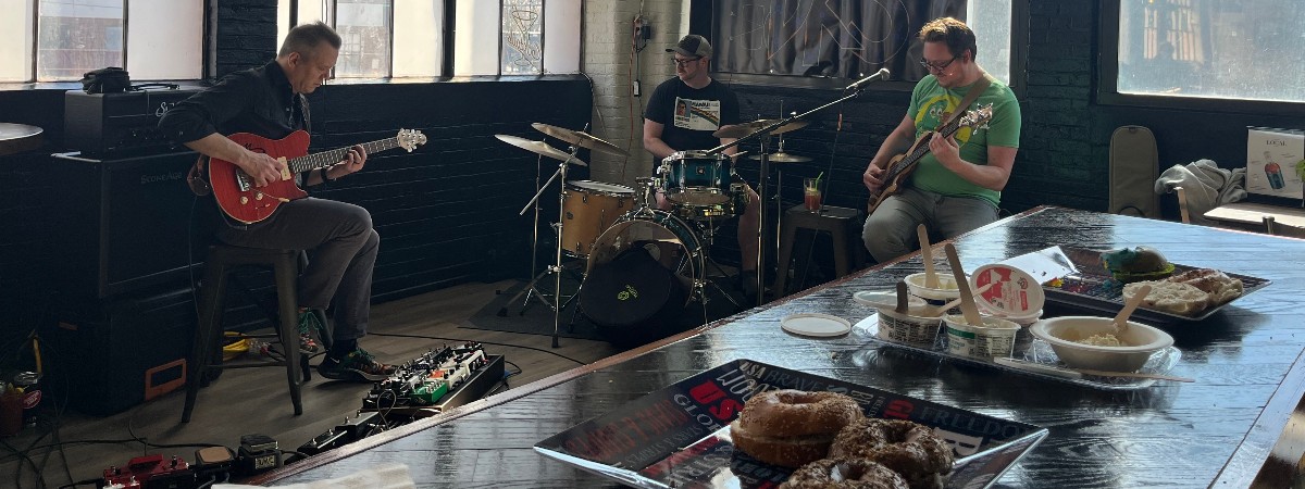11/8/26 1pm - 3pm TV Doctors (Evan Conway, Bob Morris, Josh Witmer) @Second Act Spirits, Amsterdam, NY "Bloody Marys & Bagels" 12pm -6pm