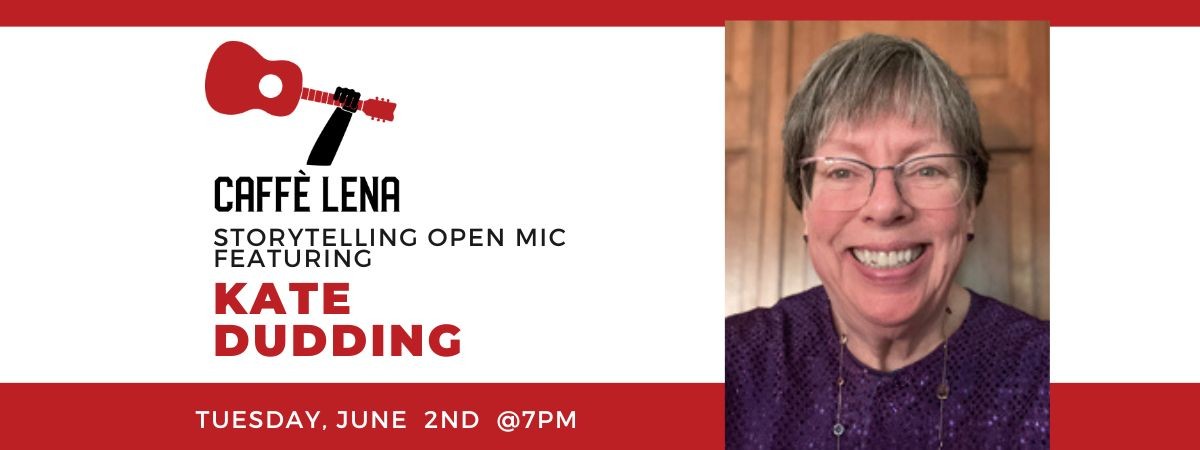 Photo of storyteller Kate Dudding