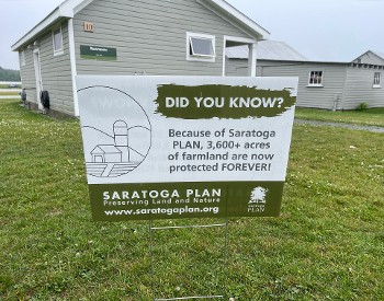 Did You Know Sign about Saratoga PLAN