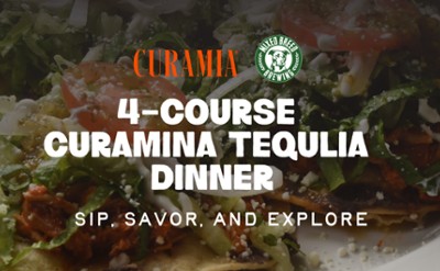 4-Course Curamia Tequila Dinner at Mixed Breed Brewing