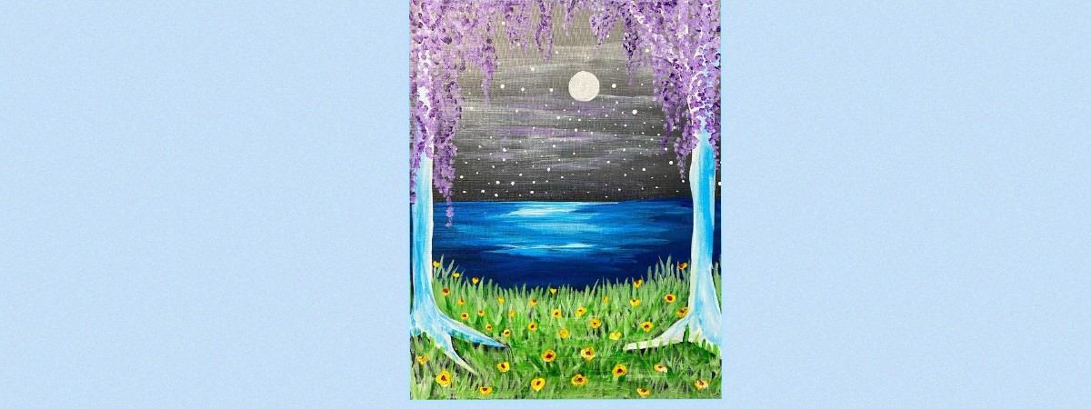 flowering lake