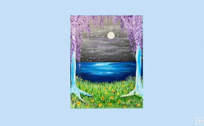 flowering lake
