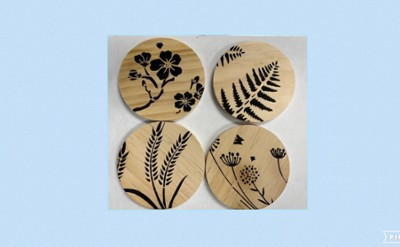 wood coaster