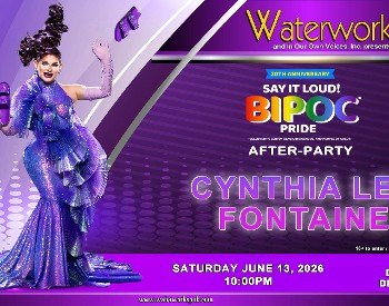 Cynthia Lee Fontaine @ Waterworks Pub - BIPOC* Pride Official After Party
