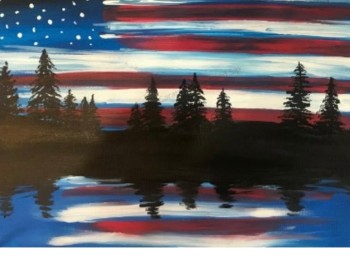 flag landscape