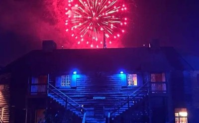 fireworks over fort william henry