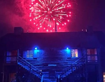 fireworks over fort william henry