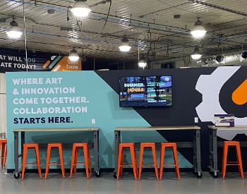 The Innovation Center workspace