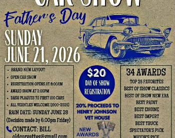 Car show flyer