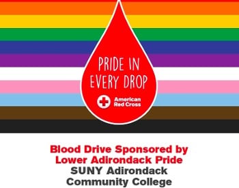 SUNY Adirondack Blood drive