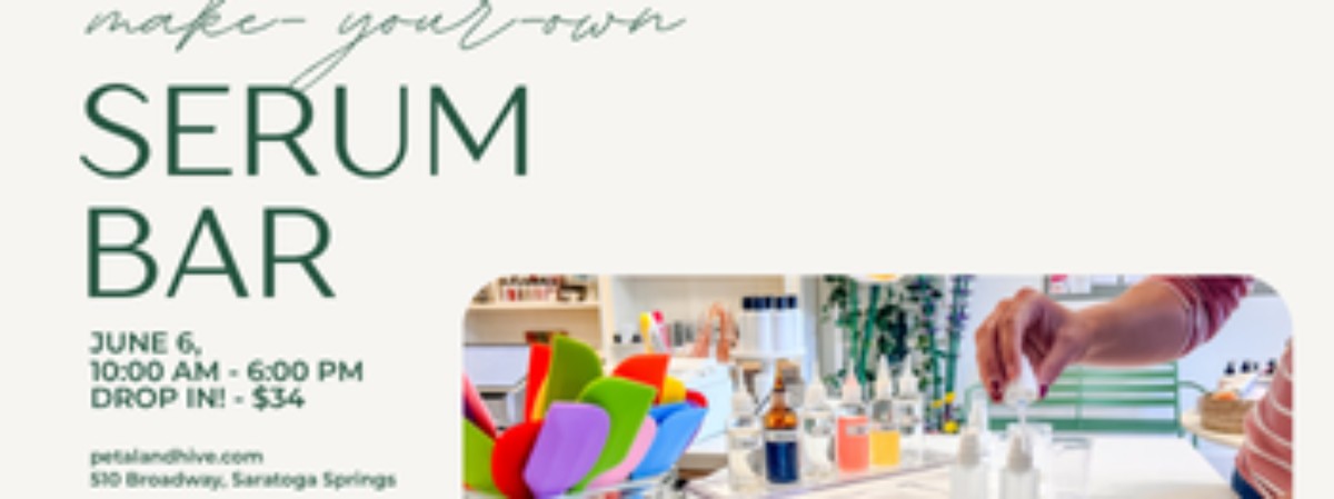 Serum Bar at Petal + Hive
