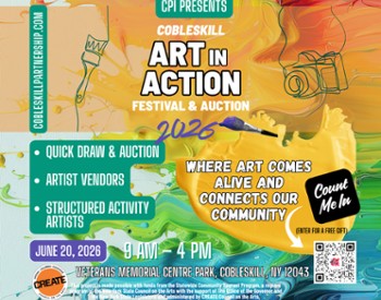 Art in Action event promo