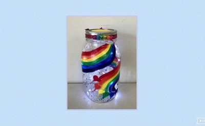 rainbow jar