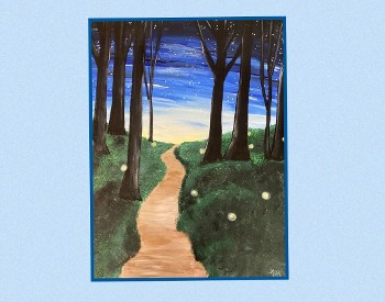 night fireflies