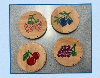 fruit coaster