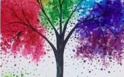 Rainbow tree