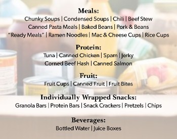 Food drive for Shelters of Saratoga. Monday, June 15-Thursday, June 18. Drop off between 8am-8pm at 14 Walworth St, Saratoga.