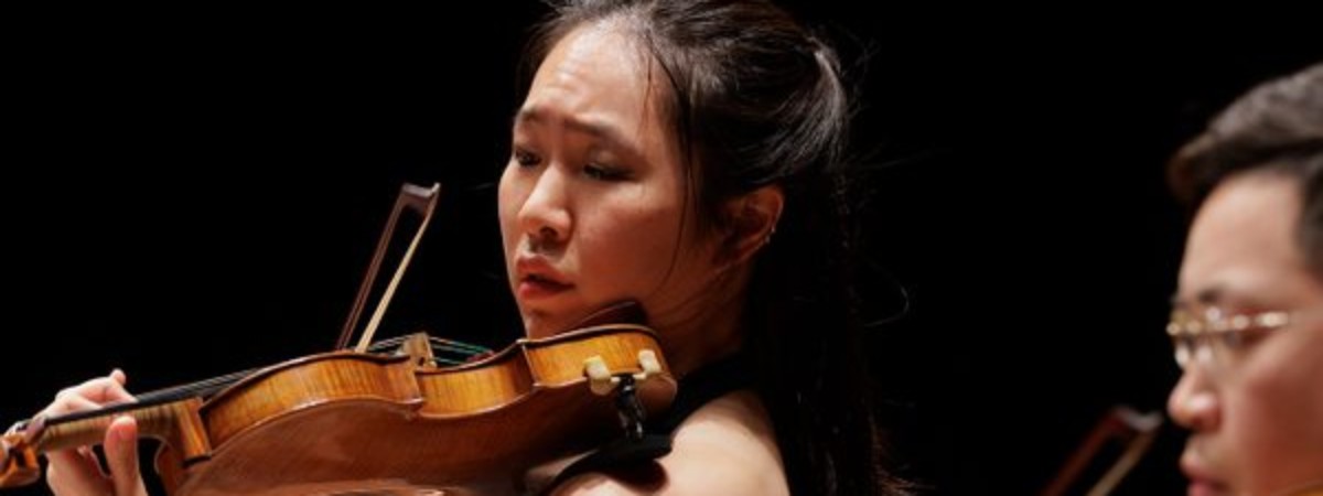 two violinists