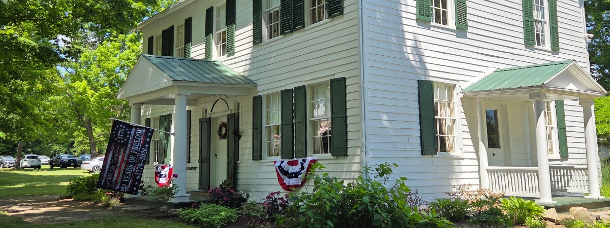 The Rice Homestead, Home of the Mayfield Historical Society