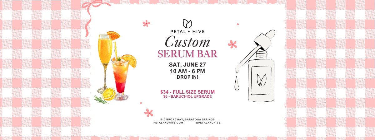 Custom Serum Bar Flyer