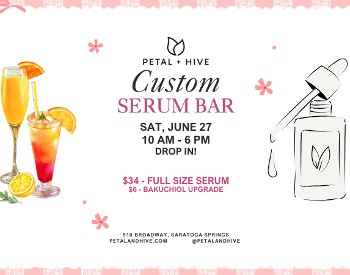 Custom Serum Bar Flyer