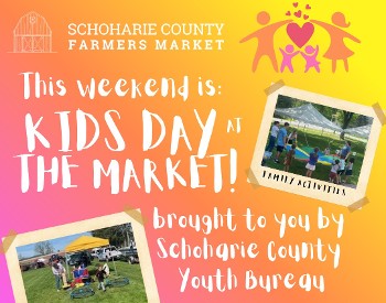 Kids day at the market