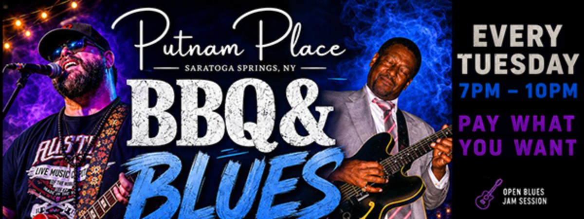 BBQ and Blues Jam at Putnam Place
