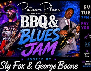 BBQ and Blues Jam at Putnam Place