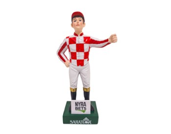 jockey statue