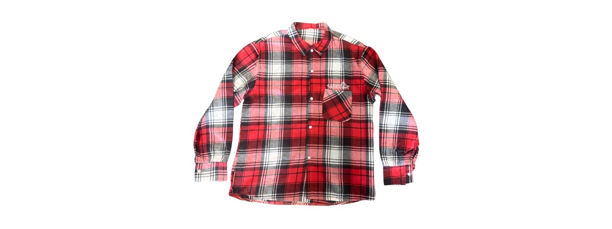 red flannel shirt