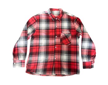 red flannel shirt