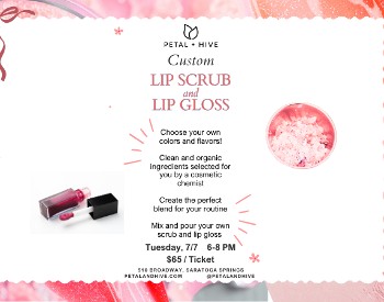 Lip Scrub and Gloss Workshop
