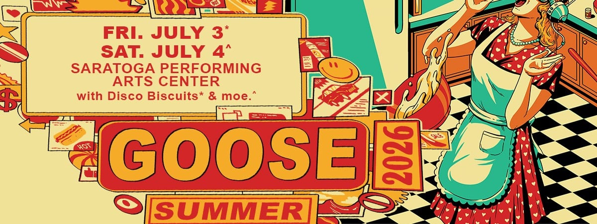 Goose w/ The Disco Biscuits at SPAC
