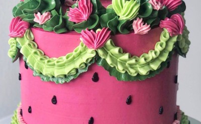 Summery Vintage styled cake