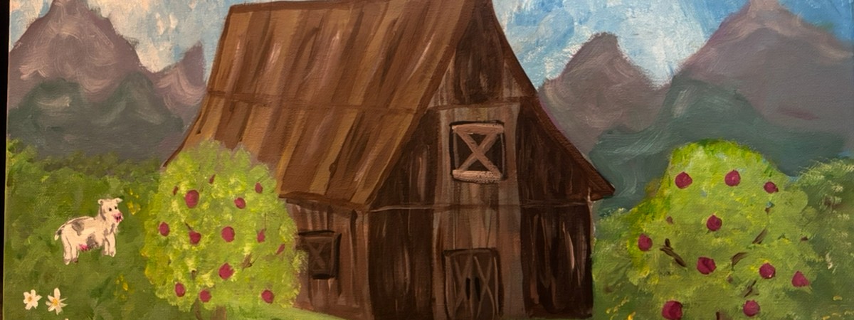orchard painting