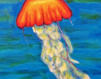 jellyfish painting