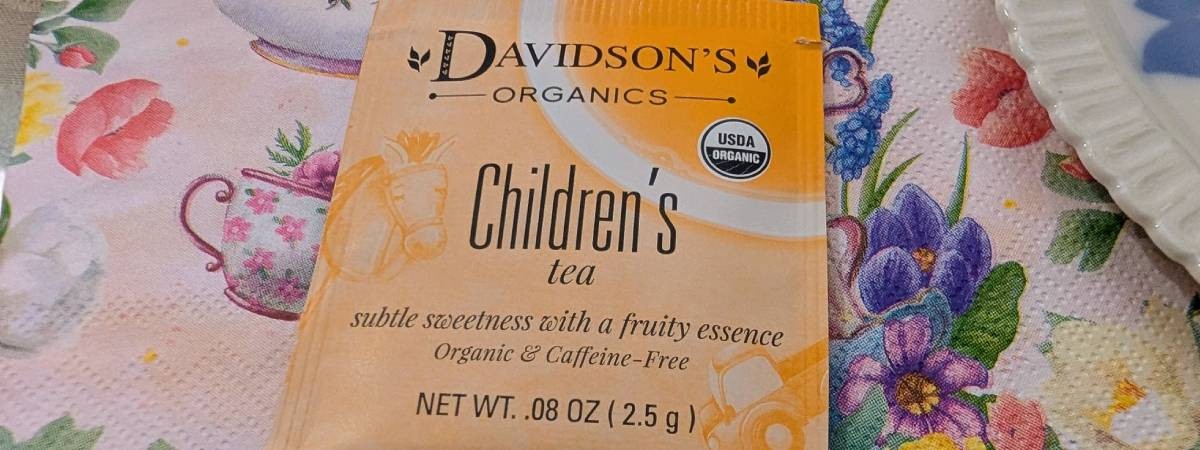children's tea packet