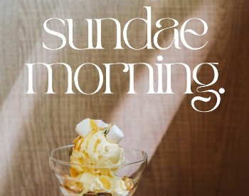 Sundae Morning event flyer