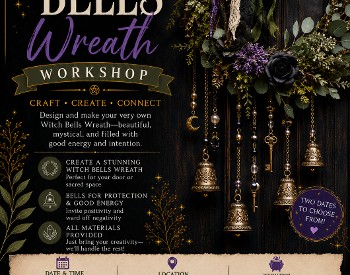 8" Wreath and all trinkets provided!! You bring your good intentions!