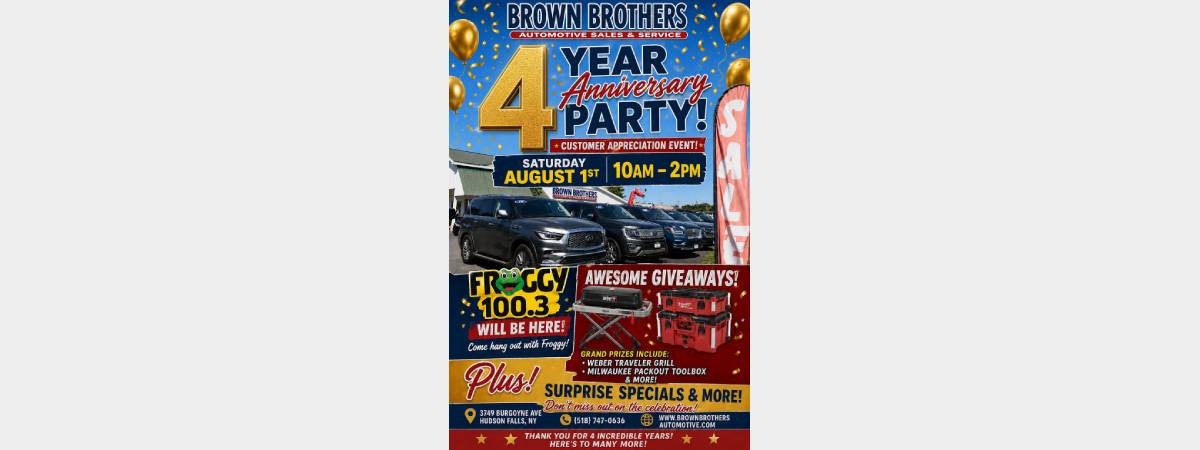 4 Year Party poster