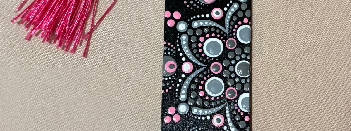 dot mandala bookmark