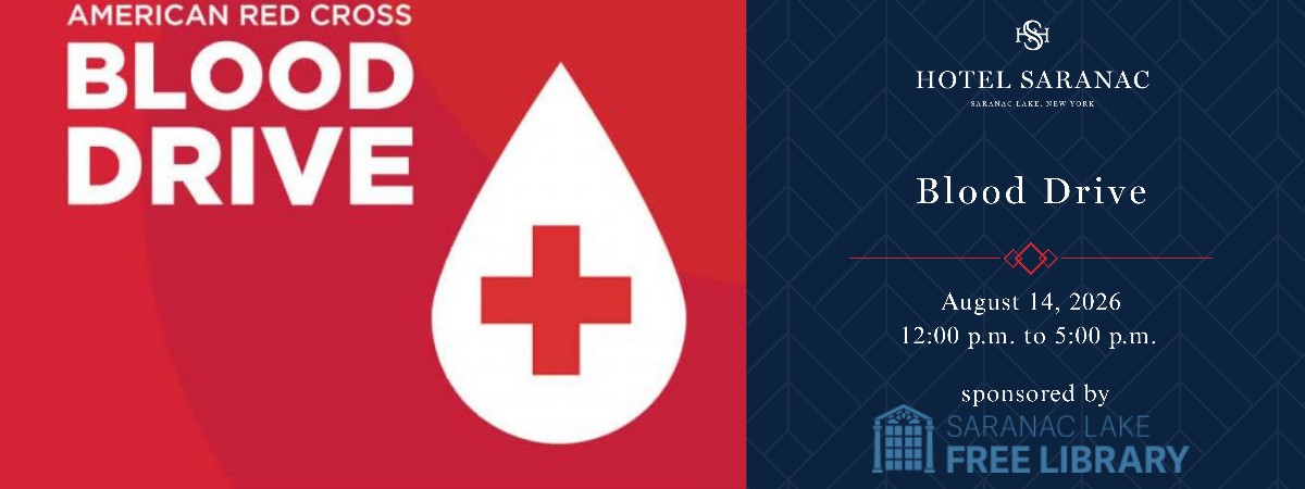 Blood Drive at Hotel Saranac