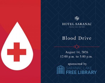 Blood Drive at Hotel Saranac