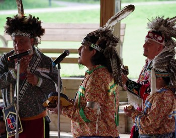 Allegany Dancer and Performers