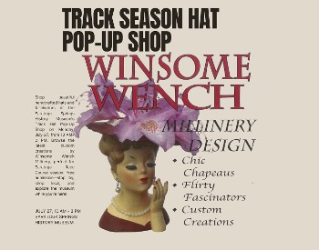 👒 Track Season Hat Pop-Up Shop at the Museum!